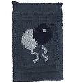 Smallstuff Knitted Flag - birthday balloons - Blue