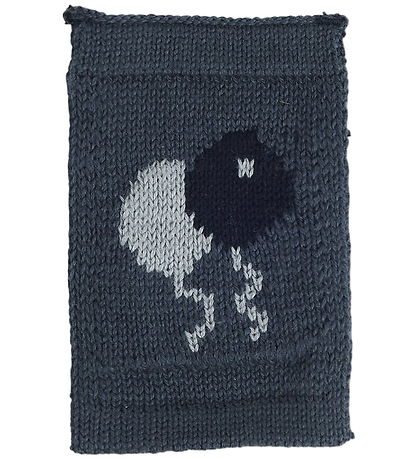 Smallstuff Knitted Flag - birthday balloons - Blue