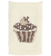 Smallstuff Knitted Flag - Birthsday Cake - Nature