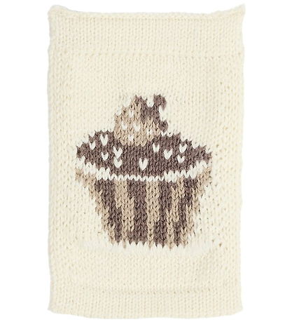 Smallstuff Knitted Flag - Birthsday Cake - Nature