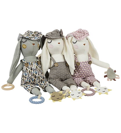Smallstuff Activity Bunny - Lining carchair - Nature
