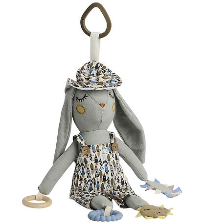 Smallstuff Activity Bunny - Lining carchair - Blue