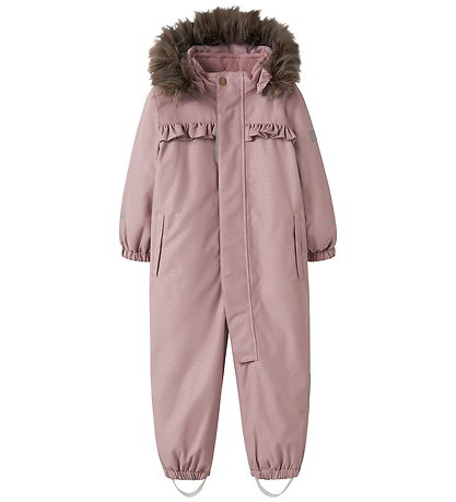 Name It Snowsuit - NmfSnow10 - Glitter - Woodrose