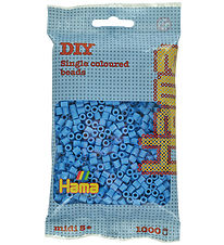 Hama Midi Beads - 1000 pcs - 119 Ready Blue
