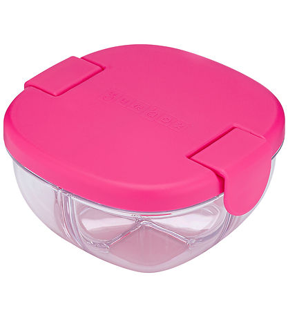Yumbox Snack Bowl - 3 Rum - Raspberry Pink