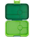 Yumbox Matlåda m. 4 Rum - Bento Tapas - Lime Green