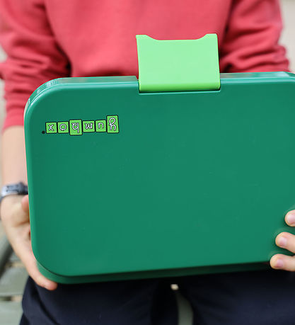 Yumbox Lunchbox w. 4 Rum - Bento Tapas - Lime Green