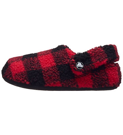 Crocs Slippers - Classic+ Buff Check Cozy Slipper - Varsity Ed