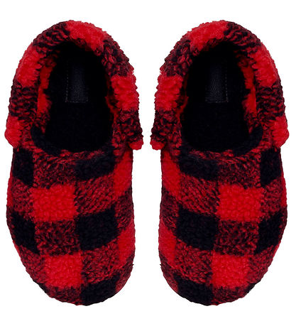 Crocs Slippers - Classic+ Buff Check Cozzy Slipper K - Varsity R