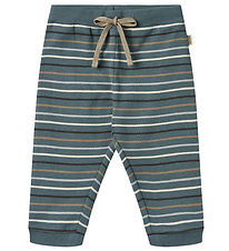 Wheat Trousers - Leo - Blue Multi Stripe