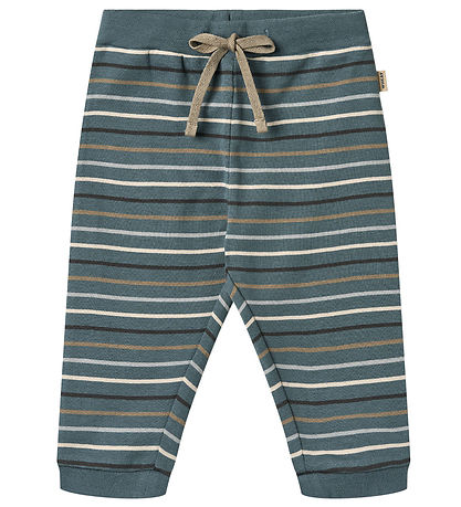 Wheat Trousers - Leo - Blue Multi Stripe