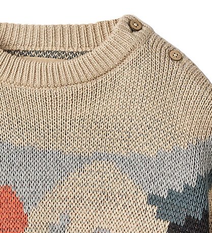 Wheat Blouse - Knitted - William - Warm Sand