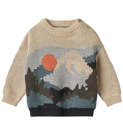 Wheat Blouse - Knitted - William - Warm Sand