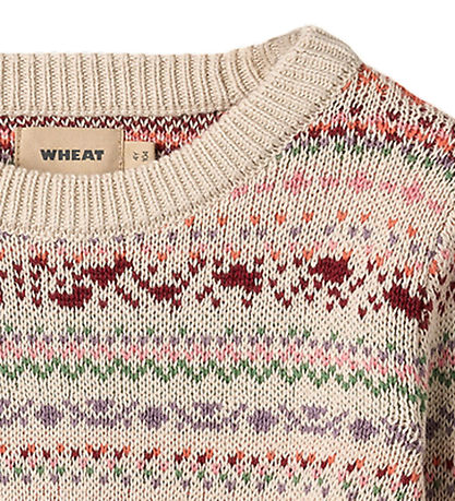Wheat Blouse - Knitted - Olga - Multi