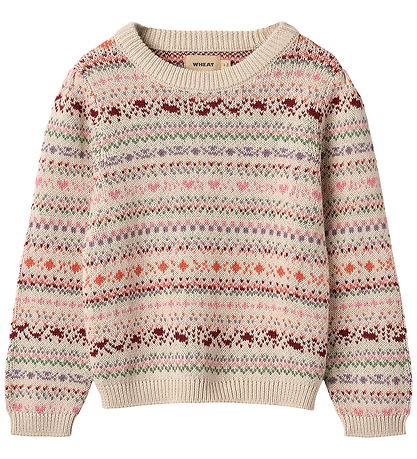 Wheat Blouse - Knitted - Olga - Multi