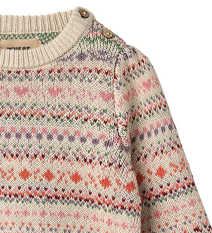 Wheat Blouse - Knitted - Olga - Multi