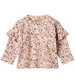 Wheat Blouse - Belinda - Rose Powder Flowers