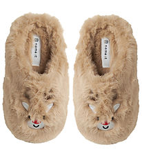 Name It Slippers - NmnReindeer - Oxford Tan/REINDEER