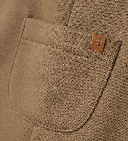 Lil' Atelier Overalls - Sweat - NbmIlondon - Sepia Tint
