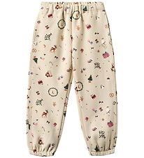 Wheat Sweatpants - Cass - Offwhite Holiday