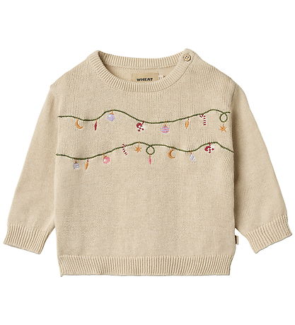 Wheat Blouse - Knitted - Lisa - Offwhite
