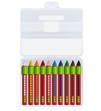 Faber-Castell Fargekritt - 10 stk. - Multi