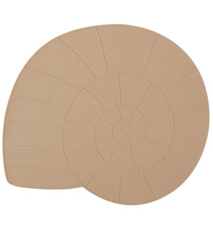 OYOY Placemat - Silicone - Nautilus - Camel