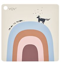 Set de Table OYOY - Suivez le Rainbow - Beige