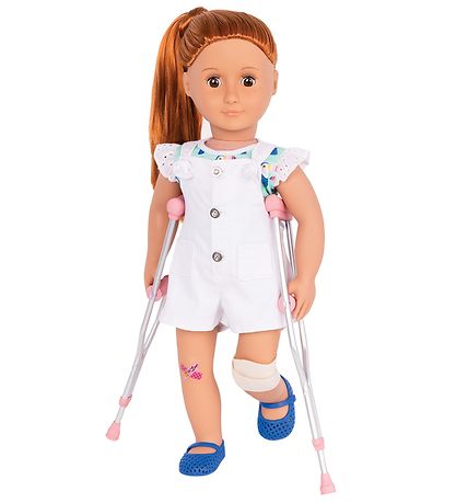Our Generation Doll Clothes - On crutches