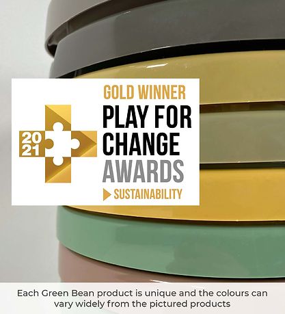 Dantoy Green Bean Bucket w. Pour Spout - Assorted Earth Colours