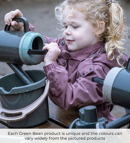 Dantoy Green Bean Bucket w. Pour Spout - Assorted Earth Colours
