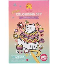 Tiger Tribe Colouring Set - Glitter - Night Garden