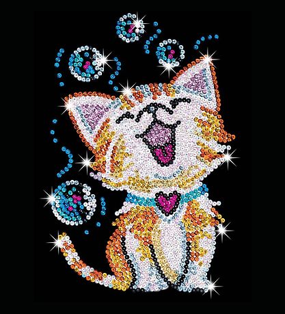 Sequin Art Paillettenbild - Bubbles - Killing