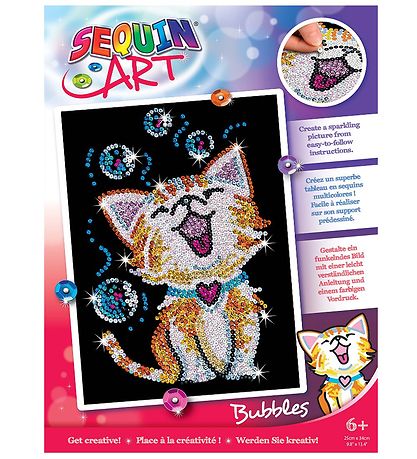 Sequin Art Paillettenbild - Bubbles - Killing