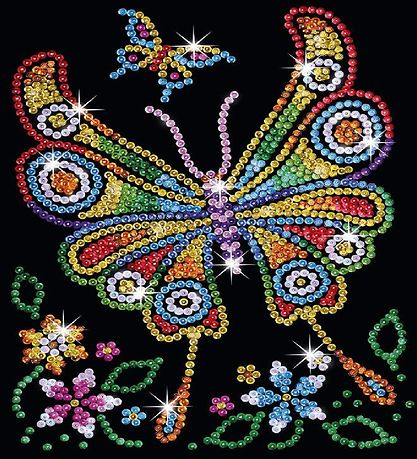 Sequin Art Sequin Art - Amber - Butterfly