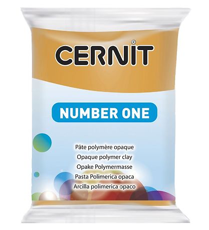 Cernit Polymer Clay - Number One - Yellow Ocher