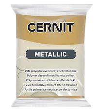 Cernit Polymer Ton - Metallic - M Wüstengold