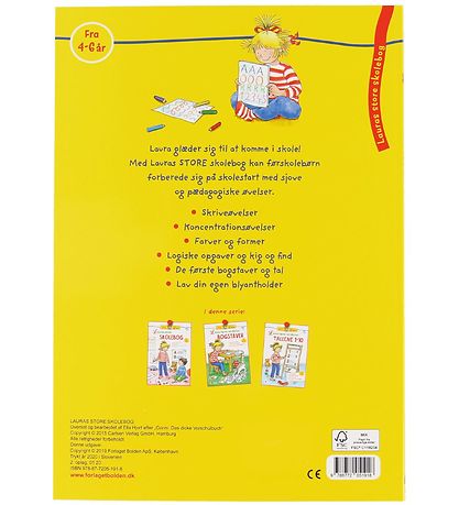 Forlaget Bolden Workbook - Laura's Large Schoolbook - Danish