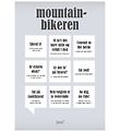 Dialægt Poster - 30x42 - Mountainbikeren