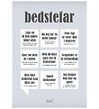Dialægt Poster - 30x42 - Bedstefar