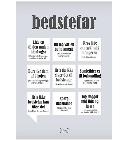 Dialægt Veggspjald - 30x42 - Afi