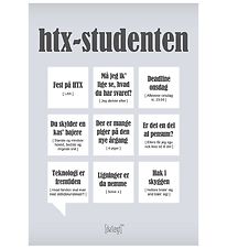 Dialægt Poster - 30x42 - HTX-Studenten