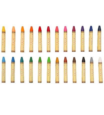 Ooly Crayons - Brilliant Bee - 24 pcs - Multicoloured