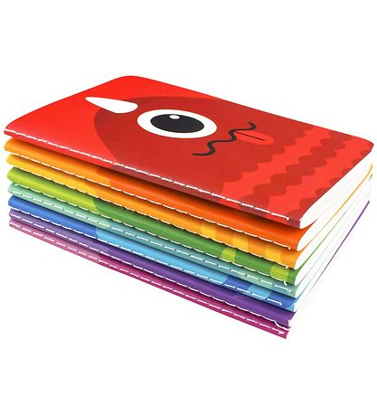 Ooly Mini Notebooks - 8-Pack - Monster