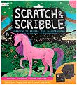 Ooly Scratch Duck Scribble Set - Magical Unicorns