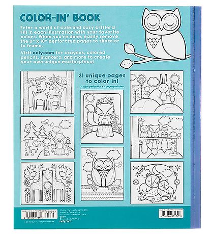 Ooly Malbuch - Little Cozy Critters