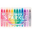 Ooly Crayons - Watercolour - Rainbow Sparkle - 12 pcs