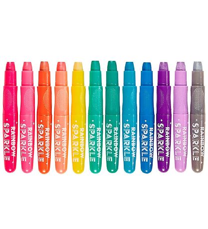 Ooly Crayons - Watercolour - Rainbow Sparkle - 12 pcs