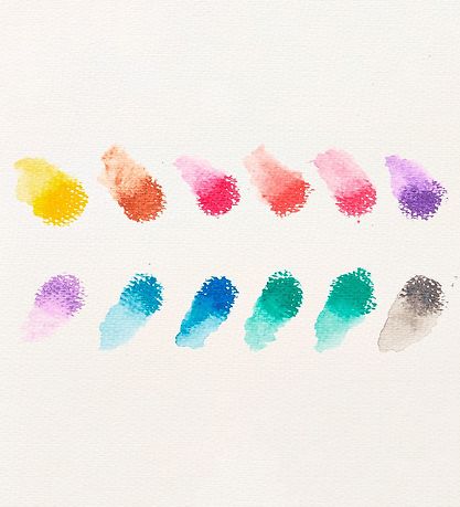 Ooly Crayons - Watercolour - Rainbow Sparkle - 12 pcs