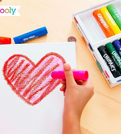 Ooly Jumbo Markers - Chunkies Paint Sticks - 12 pcs - Multicolou